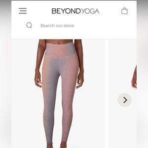 Beyond Yoga leggings size Medium